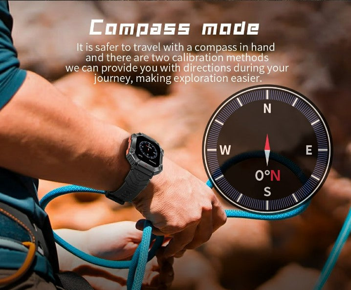 KR80 Bluetooth HD Heal Monitoring Smart Watch - White/Orange_10